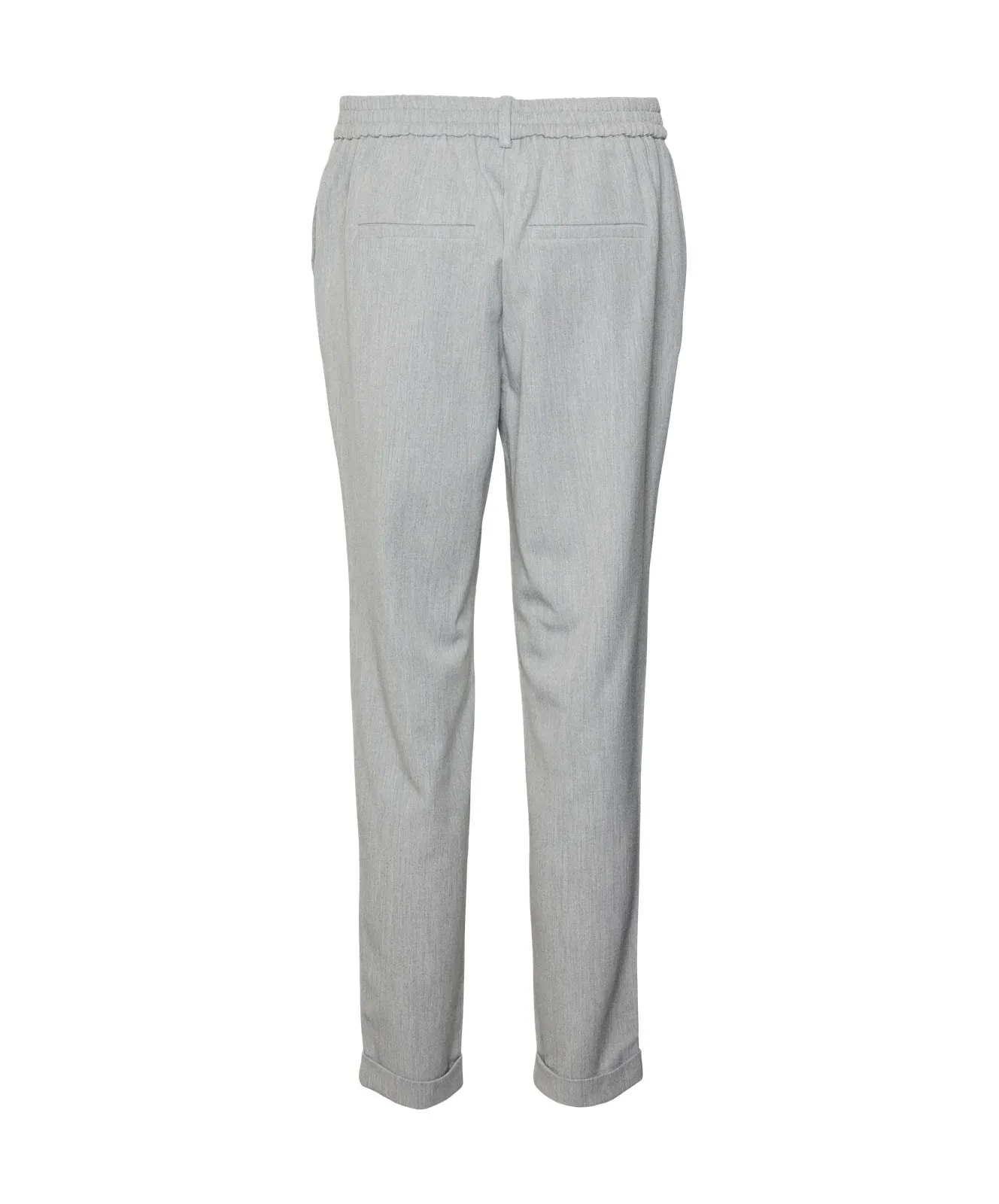 Damen Hose Maya von Vero Moda in Light Grey Melange