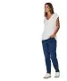 Damen Jeans Kesia von Pieces in Dark Blue