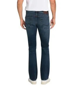 Cross Jeans Bootcut in dunkelblau mit ausgestellten Bein
