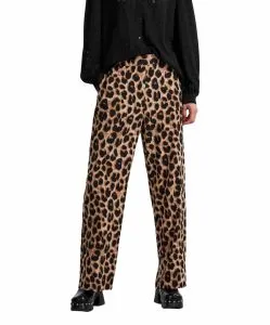 Pieces Hose Gurla mit Leo-Print