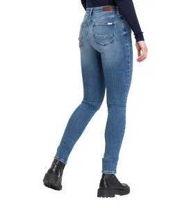 Cross Damen-Jeans Skinny Fit Alan in Himmelblau