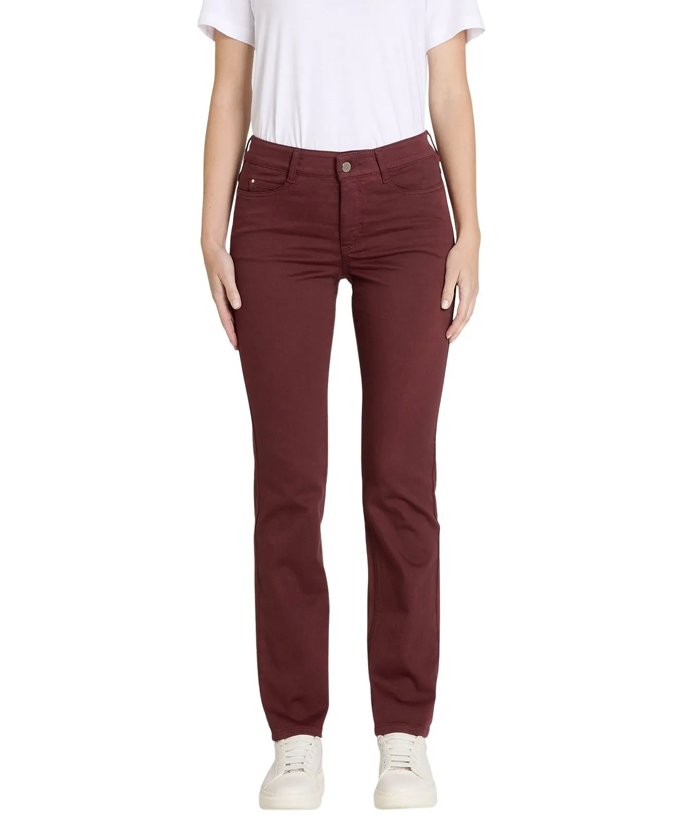 Damen Jeans Dream von MAC in Bordeaux