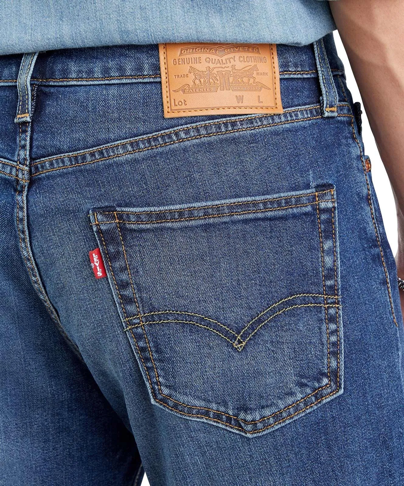 Levi's Jeans Slim Fit 511 in blauem Band Wagon
