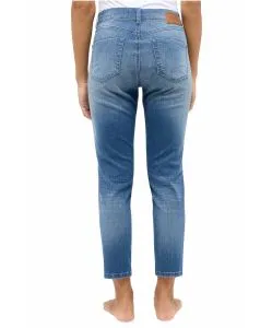 Angels Jeans Ornella Seam Slim Fit 7/8 hellem Used-Look