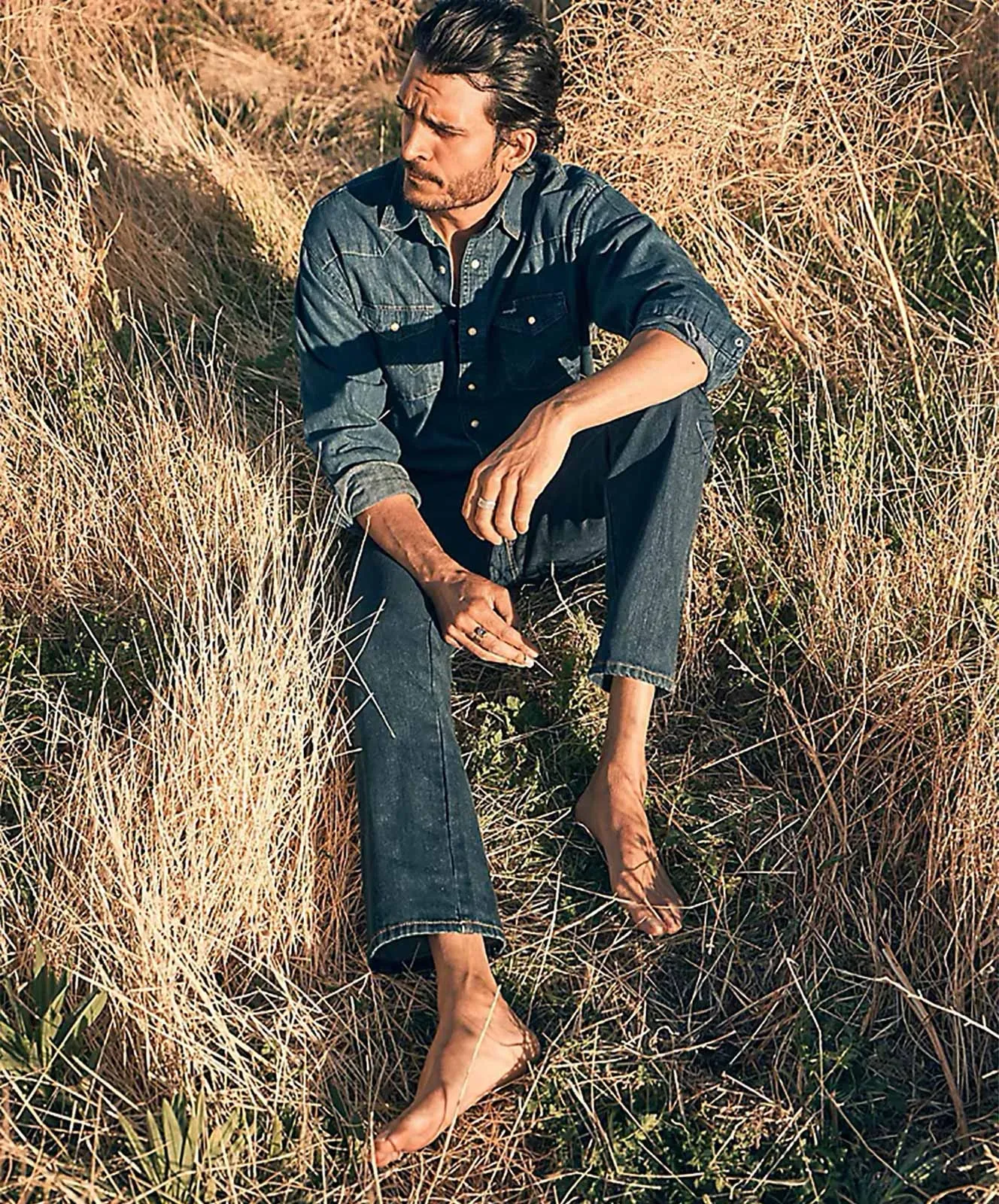 Herren Hemd 27MW von Wrangler in Dark Stone