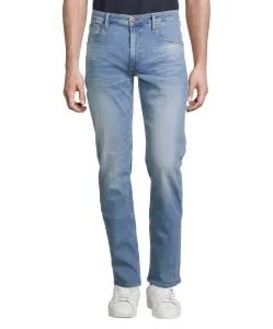Cross Herren-Jeans Slim Fit Damien in Light Blue