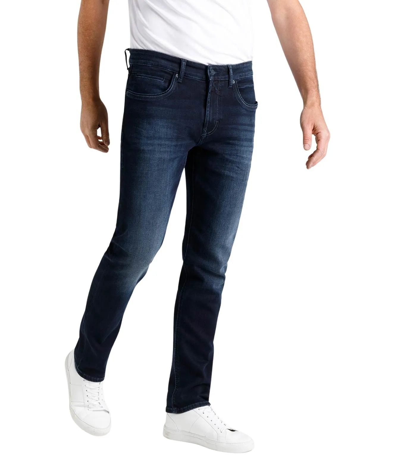 Herren Jeans Arne Pipe von MAC in Blue Black 3D Authentic Wash
