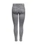 Damen Jeans Power Push Up von Only in Grey Denim