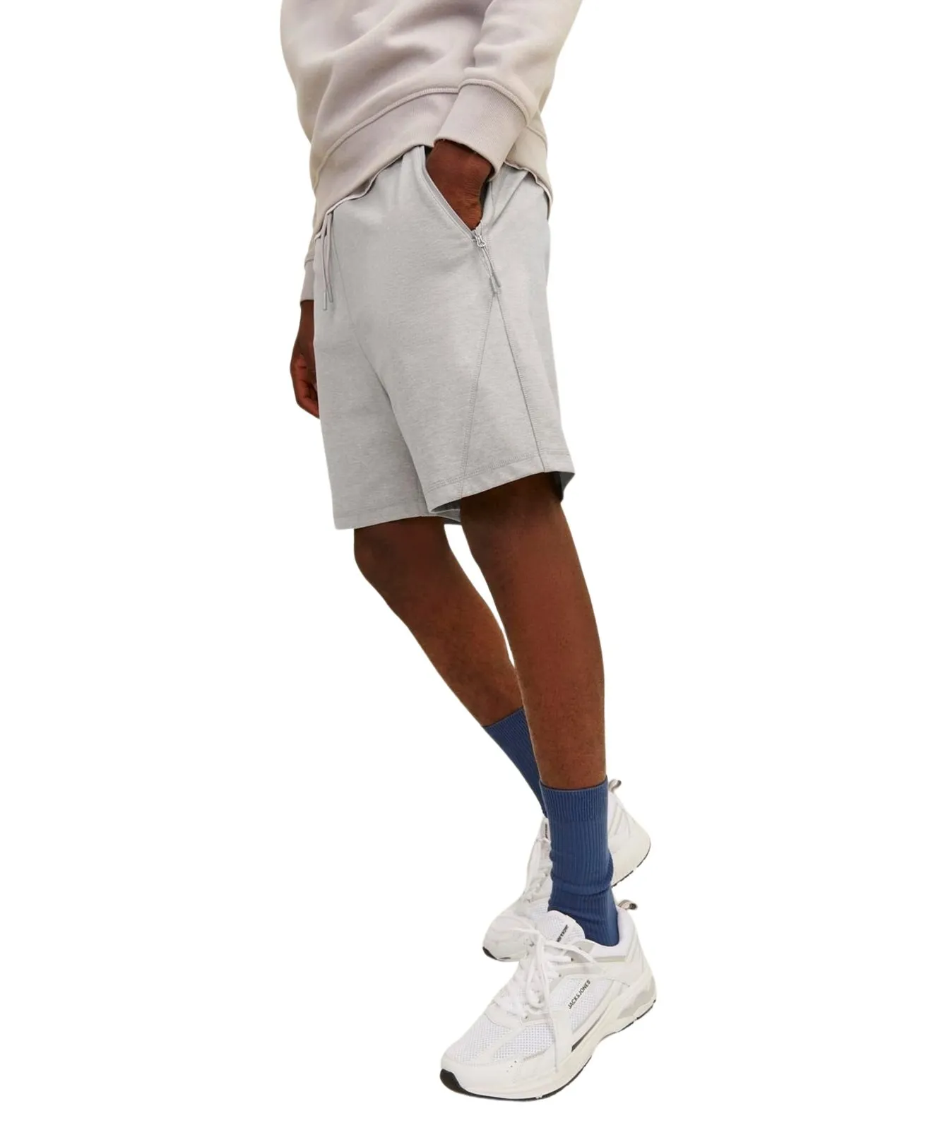 Herren Hose Gordon von Jack & Jones in Light Grey Melange