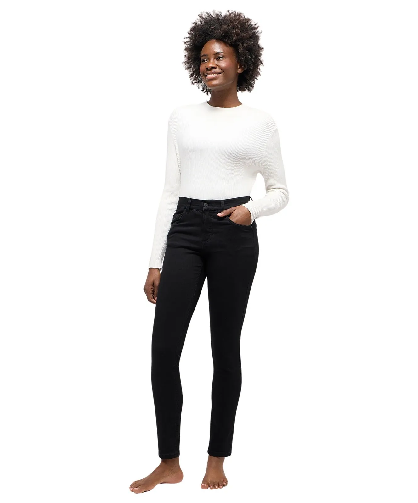 Damen Jeans Skinny von Angels in Black