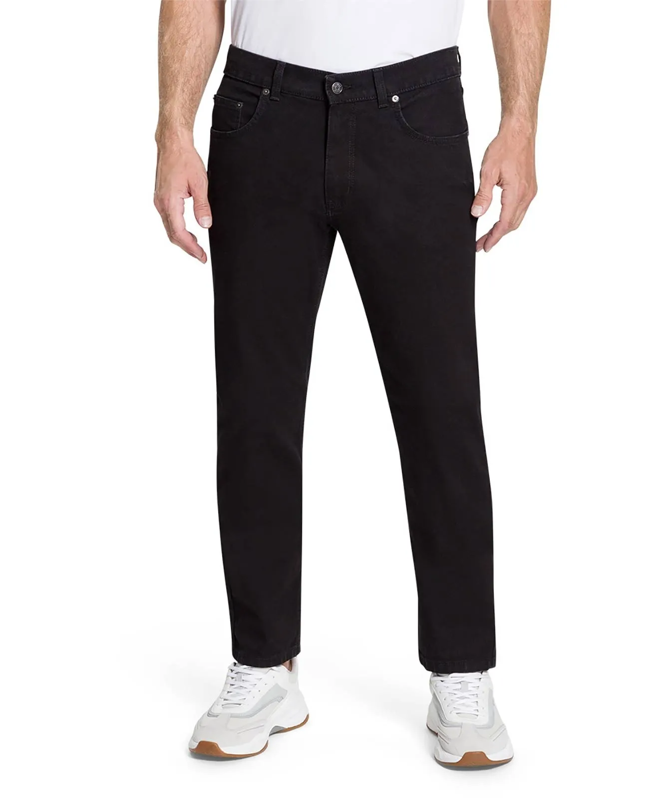Herren Jeans Ron von Pioneer in Black Raw
