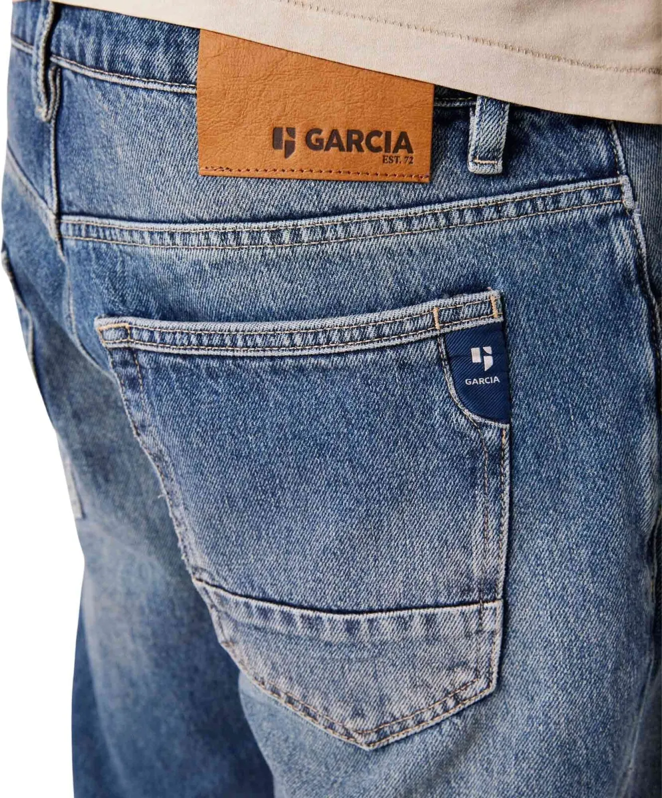 Herren Jeans Maurizio von Garcia in Medium Used