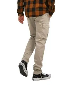 Jack & Jones Cargohose Stace Trucker in Beige