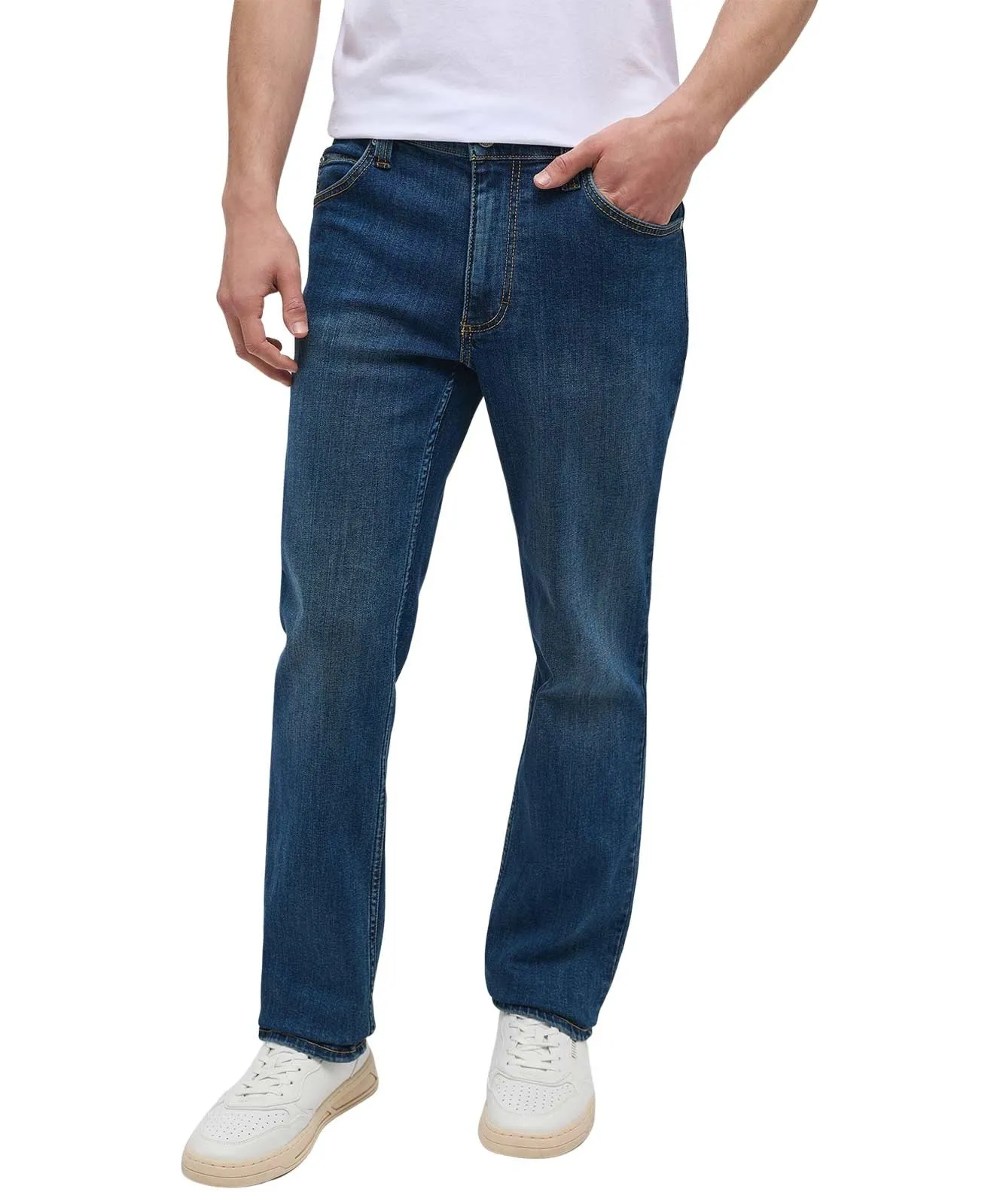 Herren Jeans Tramper Straight von Mustang in Blue Denim