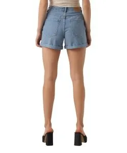 Vero Moda Jeans Shorts Zuri in hellblauem Stonewash