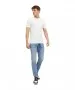 Herren Shirt Organic Basic Tee von Jack & Jones in White