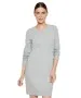 Damen Kleid Doffy von Vero Moda in Light Grey Melange