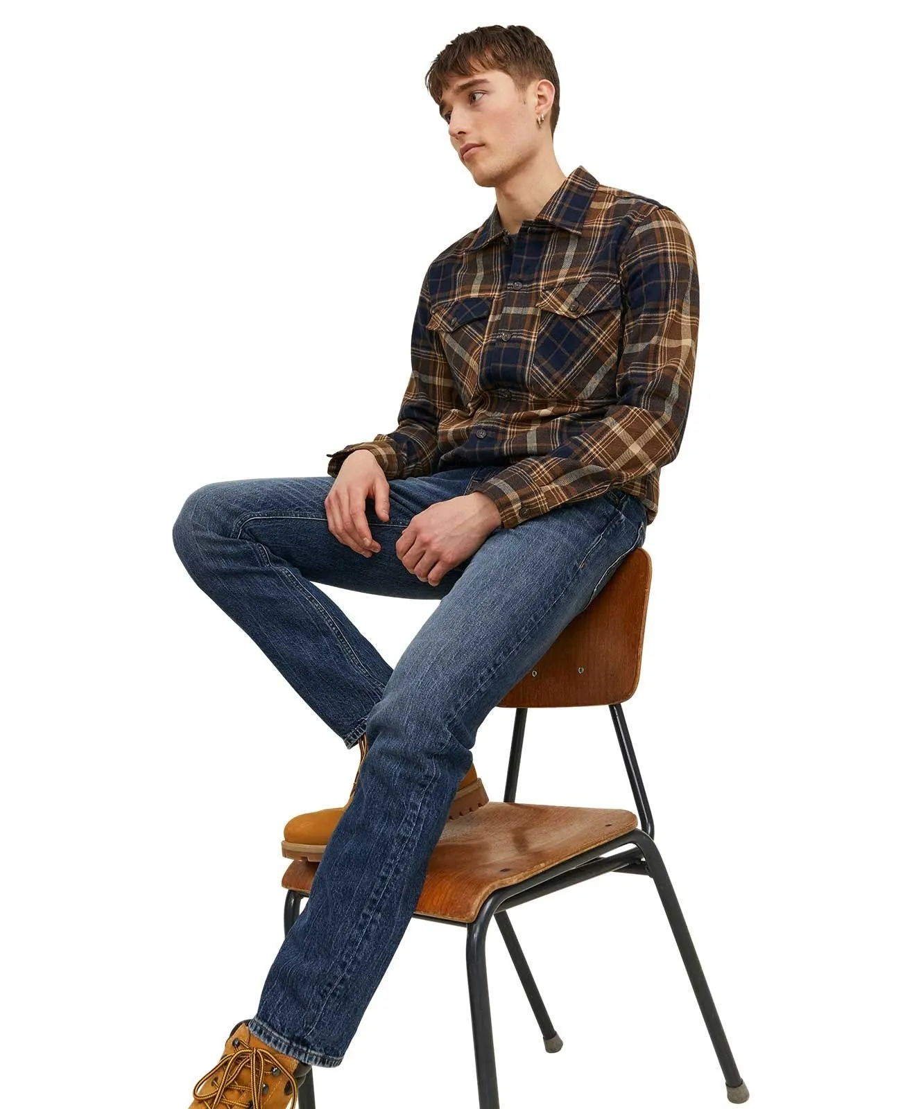 Herren Jeans Mike Original von Jack & Jones in Blue