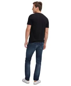 Mustang Oregon Taperd Jeans in Dark Rinse Used