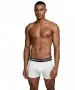 Herren Unterwäsche Sense Trunks 3-Pack von Jack & Jones in White