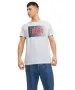 Herren Shirt Corp Logo Tee von Jack & Jones in White