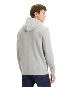 Levi's Hoodie Housemark in Grau aus Baumwoll-Frottee