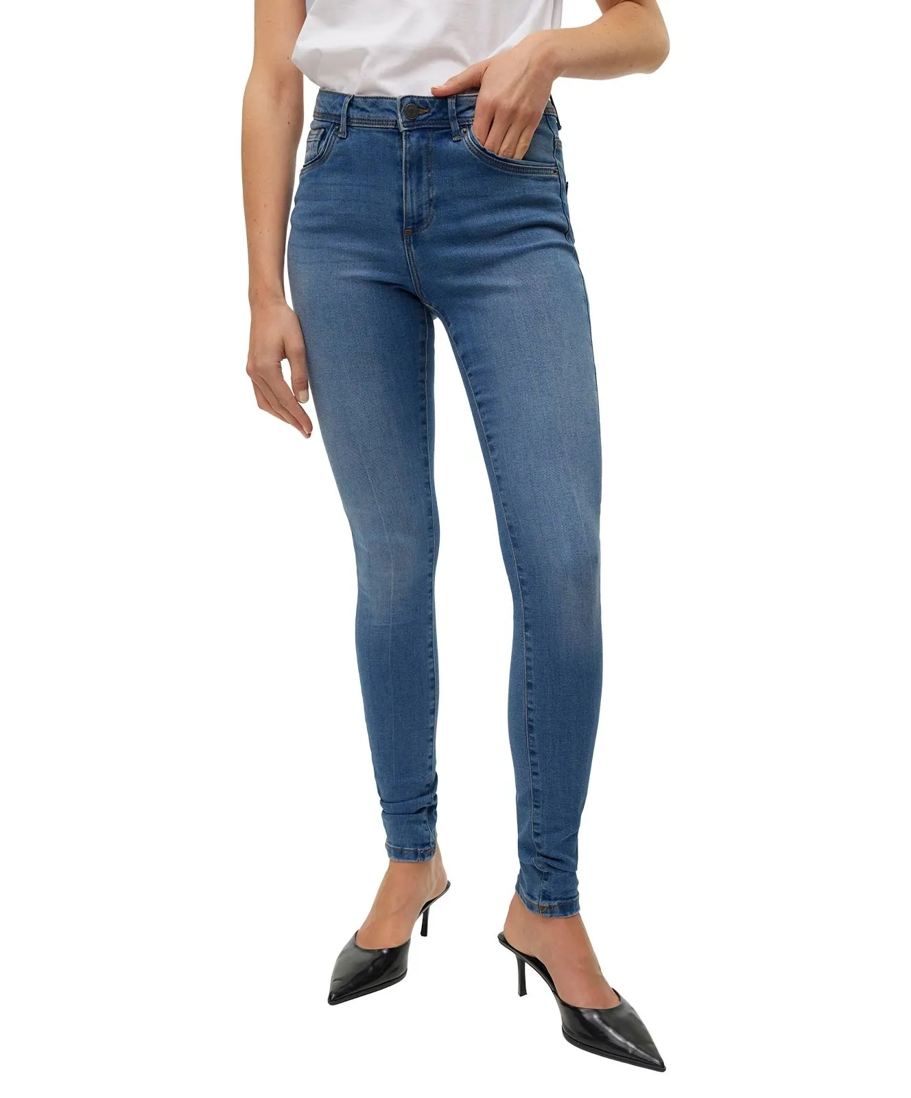 Damen Jeans Tanya von Vero Moda in Medium Blue