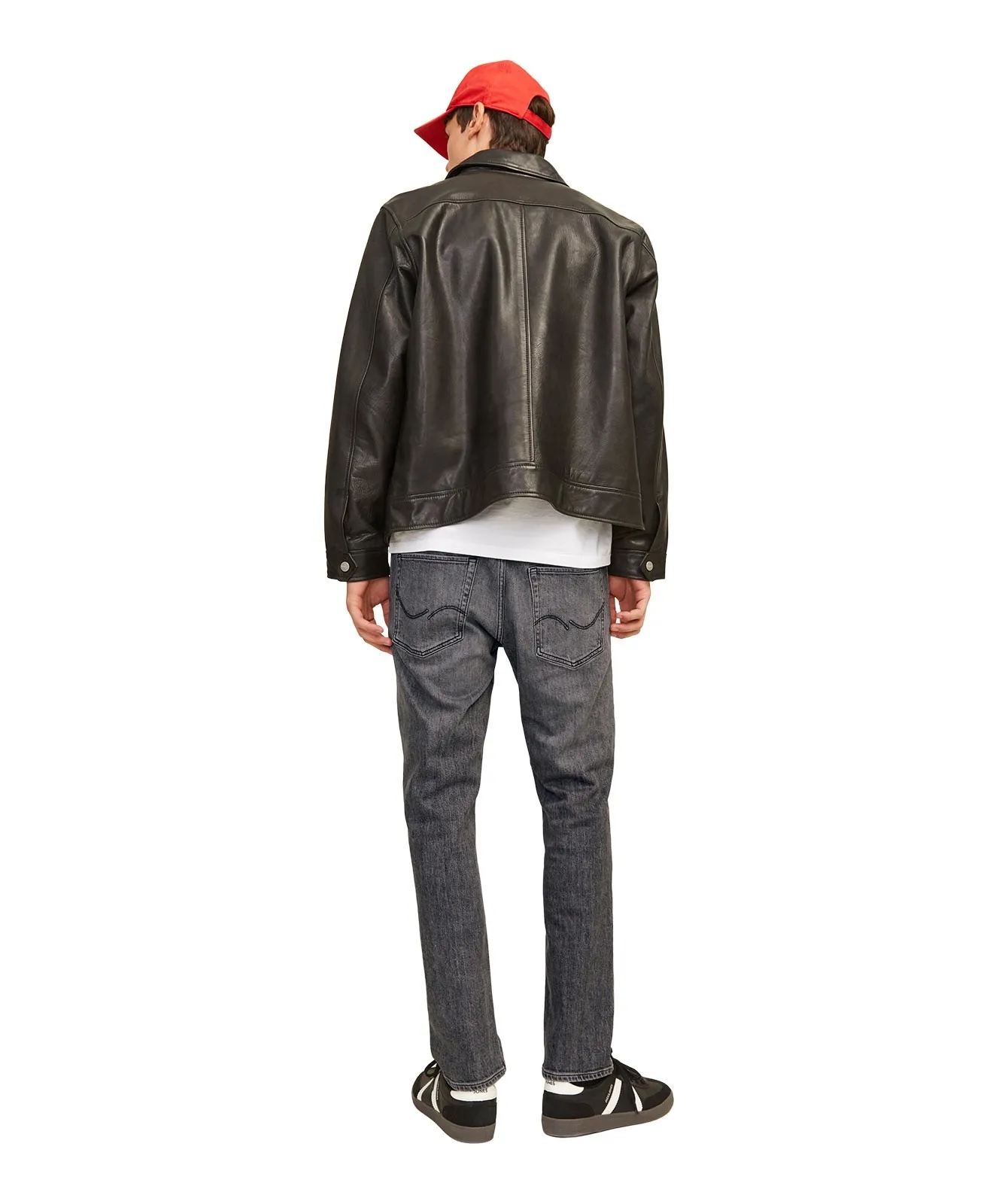 Herren Jeans Clark Original von Jack & Jones in Grey