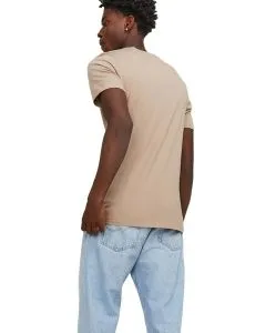 Jack & Jones T-Shirt aus Bio-Baumwolle in Hellbraun