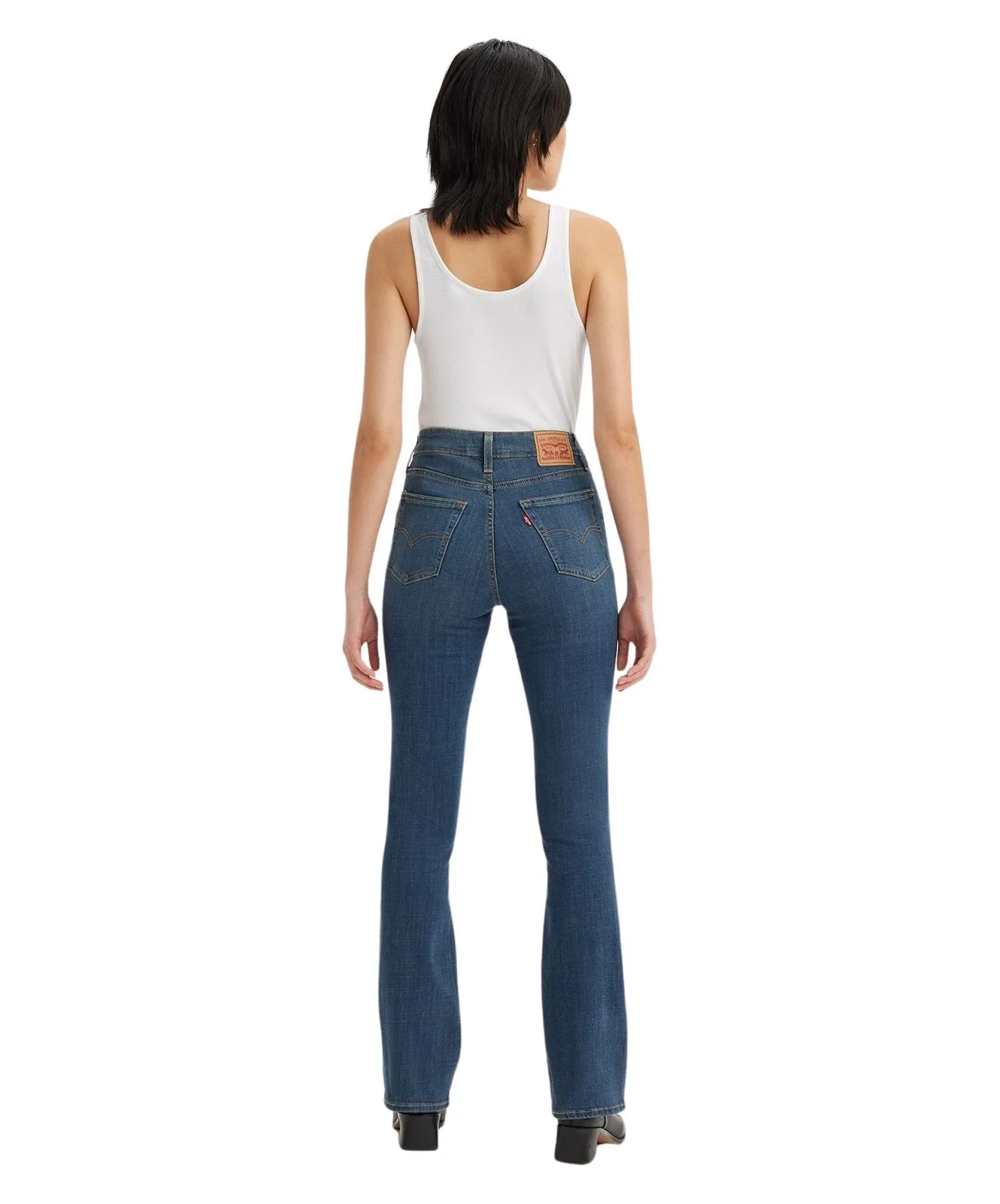 Damen Jeans 725 High Rise Bootcut  von Levis in Tore It Up