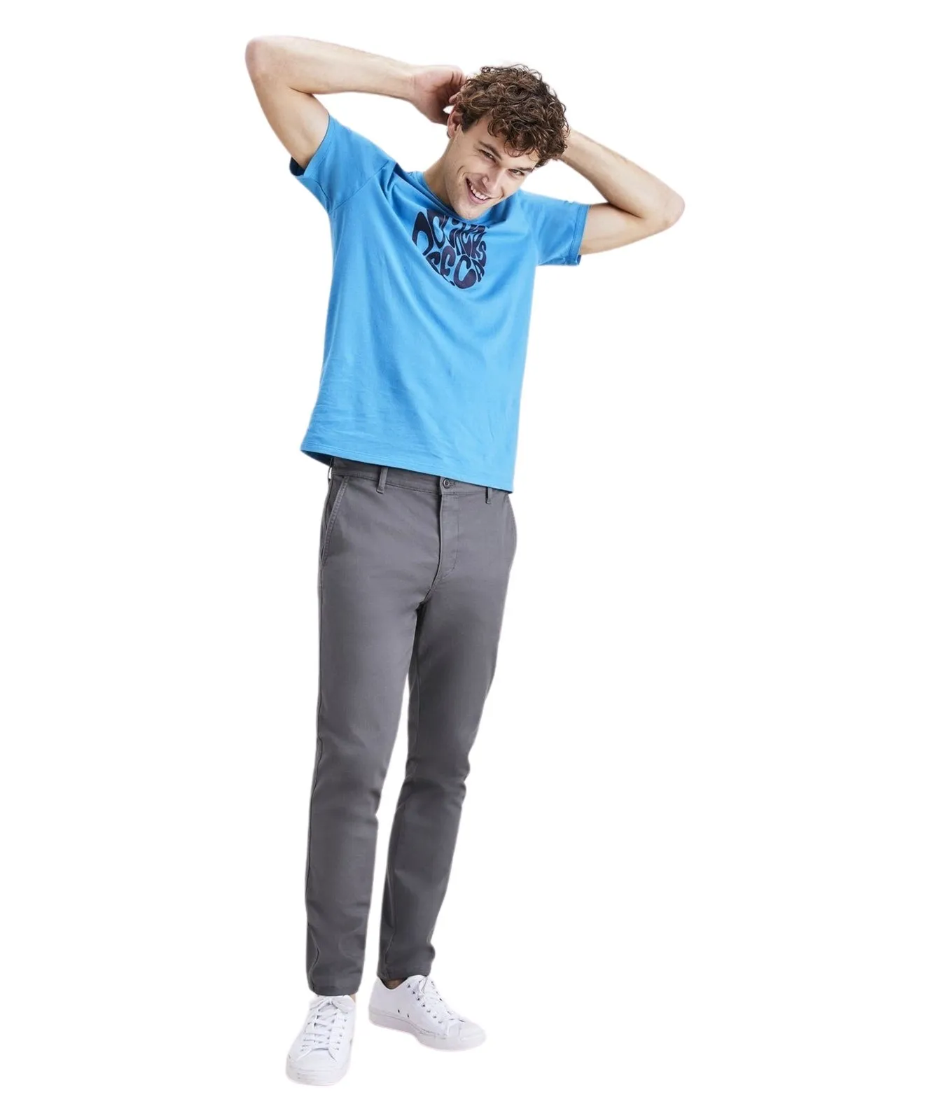 Herren Hose Original Chino von Dockers in Car Park Grey