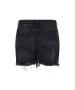 Damen Jeans Sommer Shorts von Pieces in Black