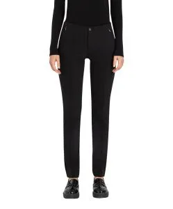 MAC Hose Slim Fit Anna Zip New in Schwarz