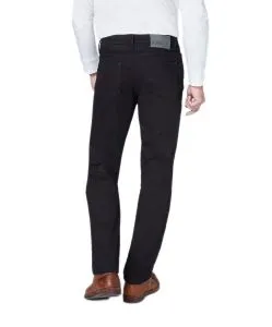 Oklahoma Herren-Jeans im Classic Fit Stan in Schwarz