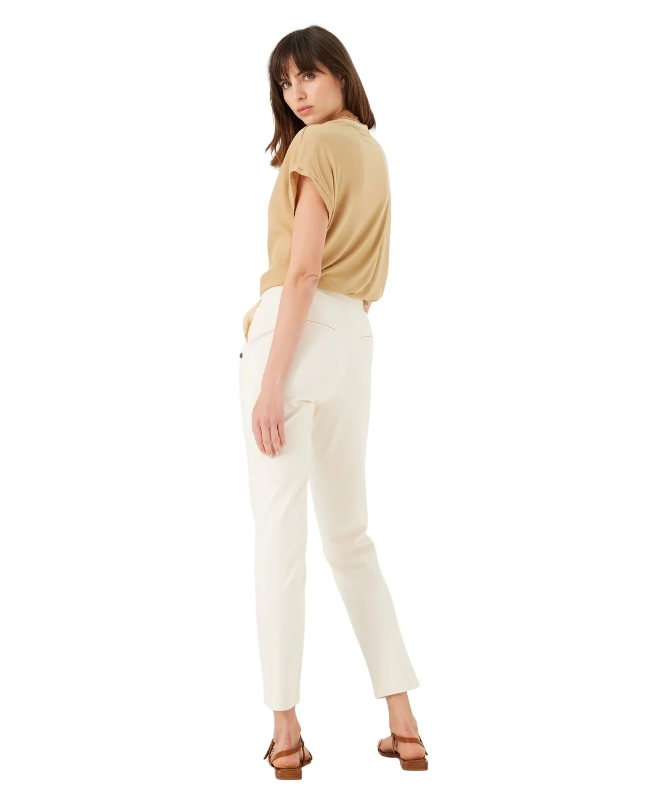 Damen Hose Z0004 von Garcia in Whitecap