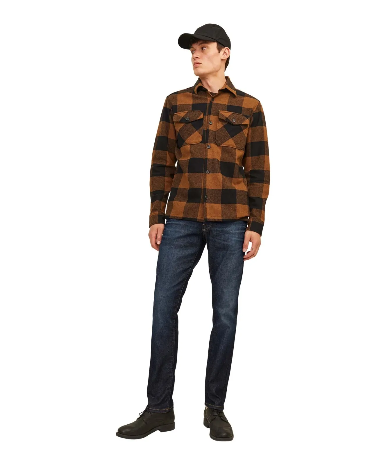 Herren Jeans Glenn Icon von Jack & Jones in Blue Denim