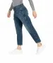 Damen Jeans Iowa Baggy von MAC in Mid Blue Chic Wash