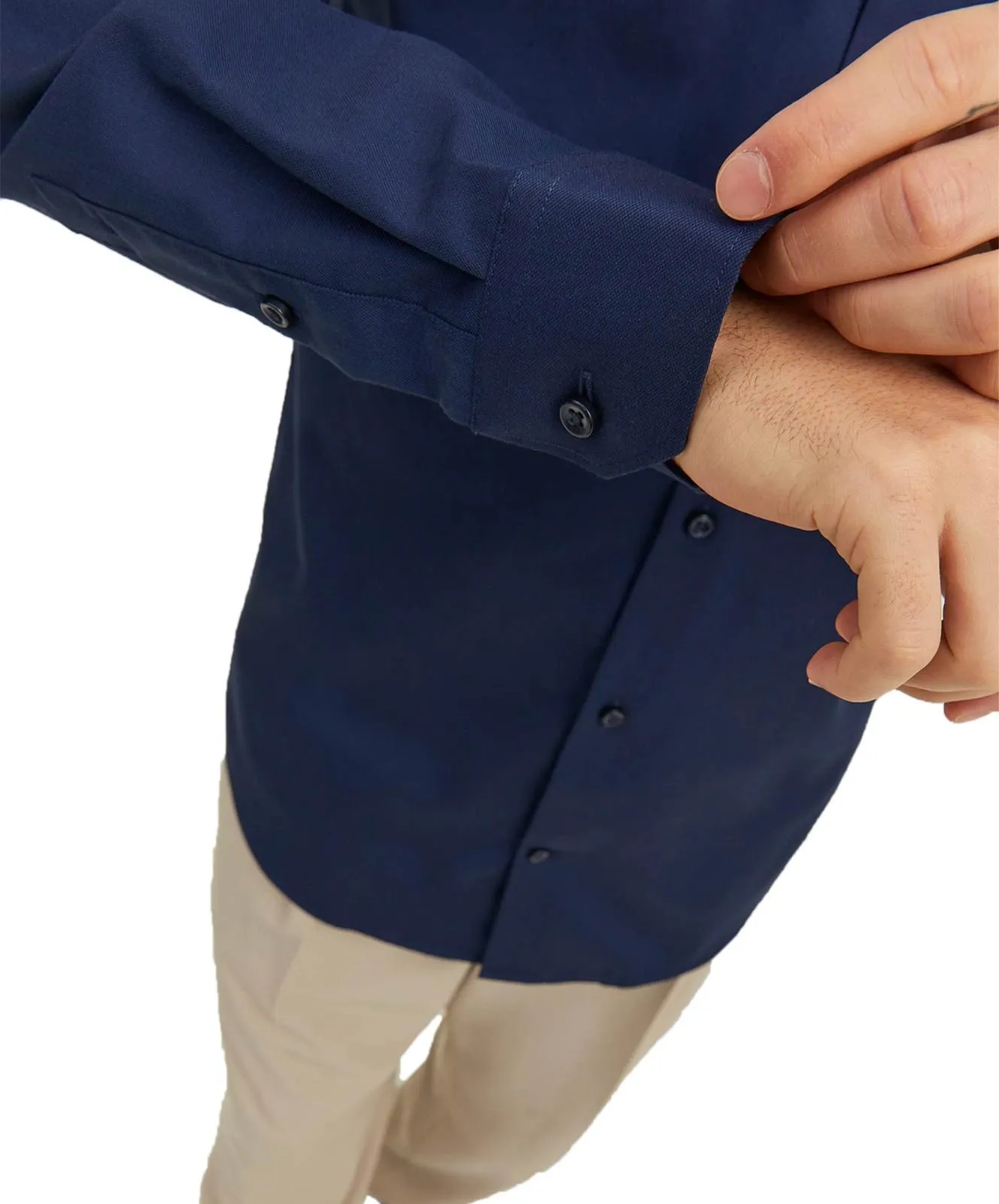 Herren Hemd Parker Shirt von Jack & Jones in Perfect Navy