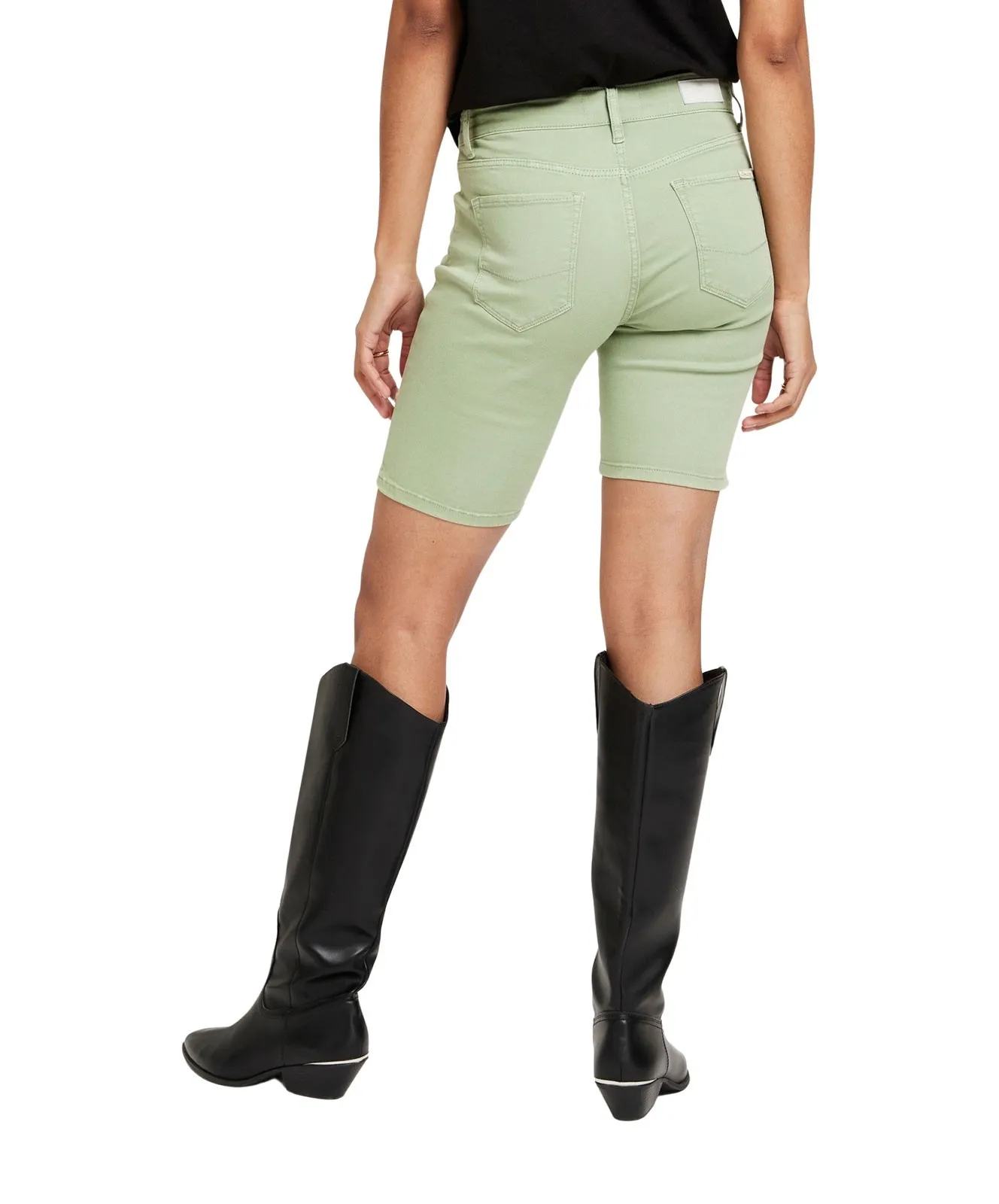 Damen Jeans Anya Short von Cross in Mint