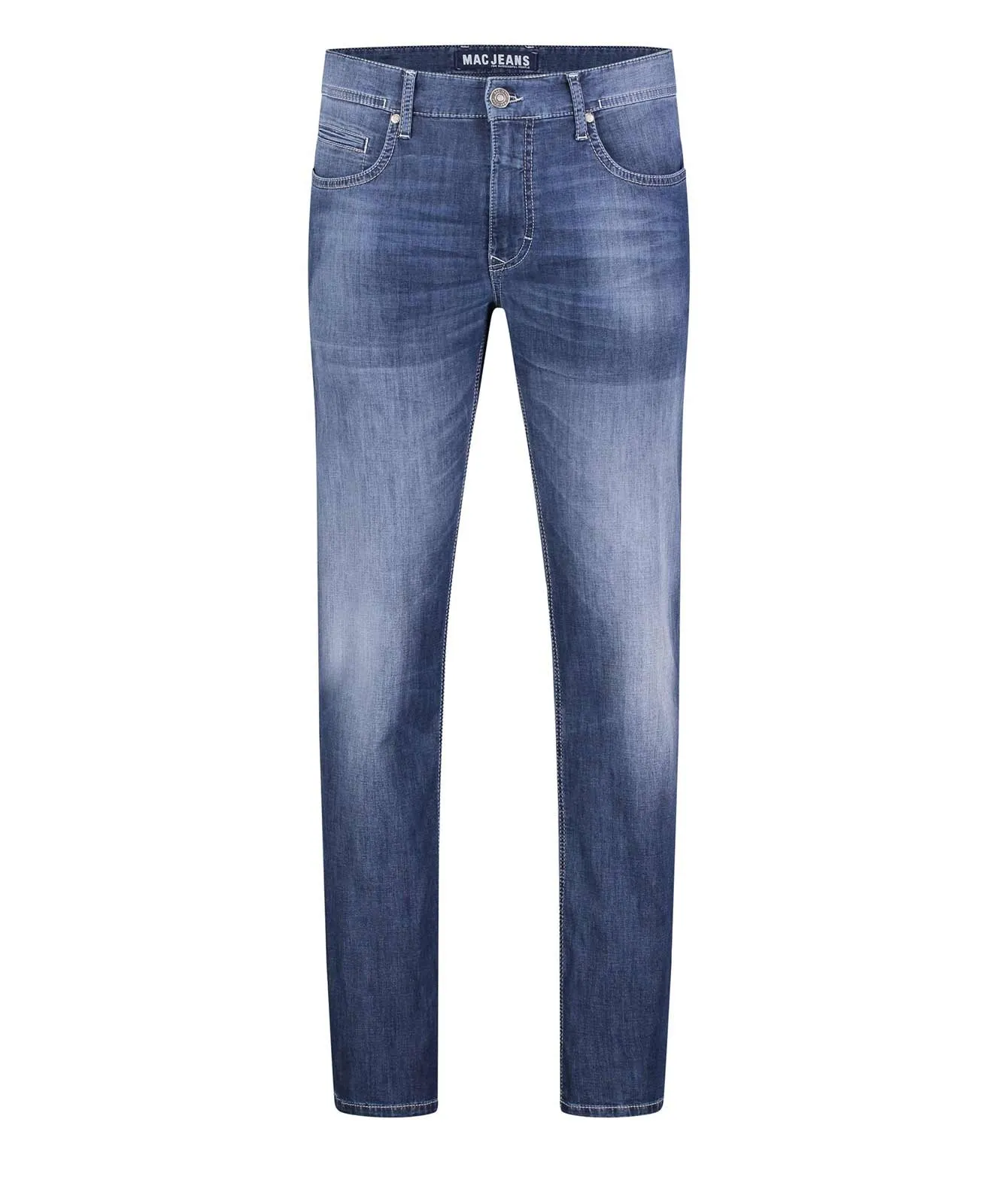 Herren Jeans Arne von MAC in Deep Blue 3D Authentic Wash