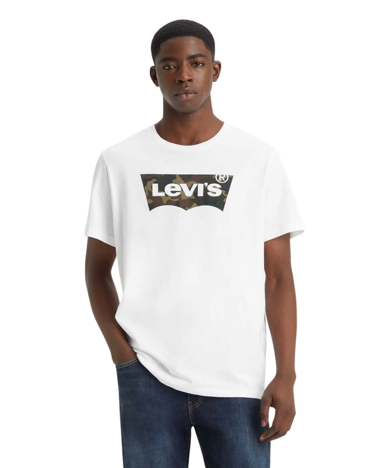Herren Shirt Housemark von Levis in White