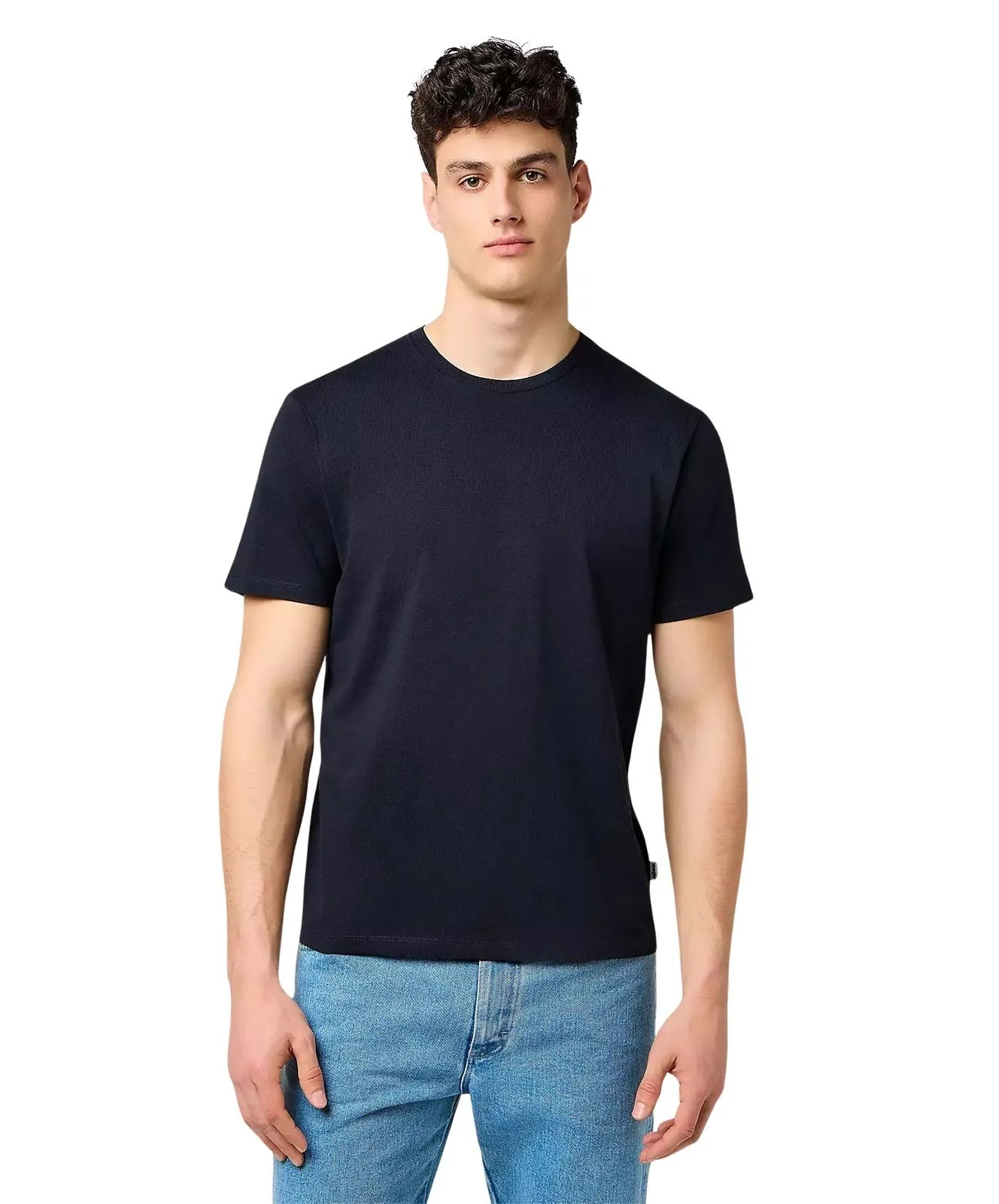 Herren Shirt 3 Pack Tee von Wrangler in White Navy Black
