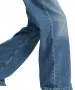 Damen Jeans Palazzo von Cross in Mid Blue