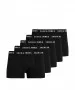 Herren Unterwäsche Huey Trunks 5 Pack von Jack & Jones in Black