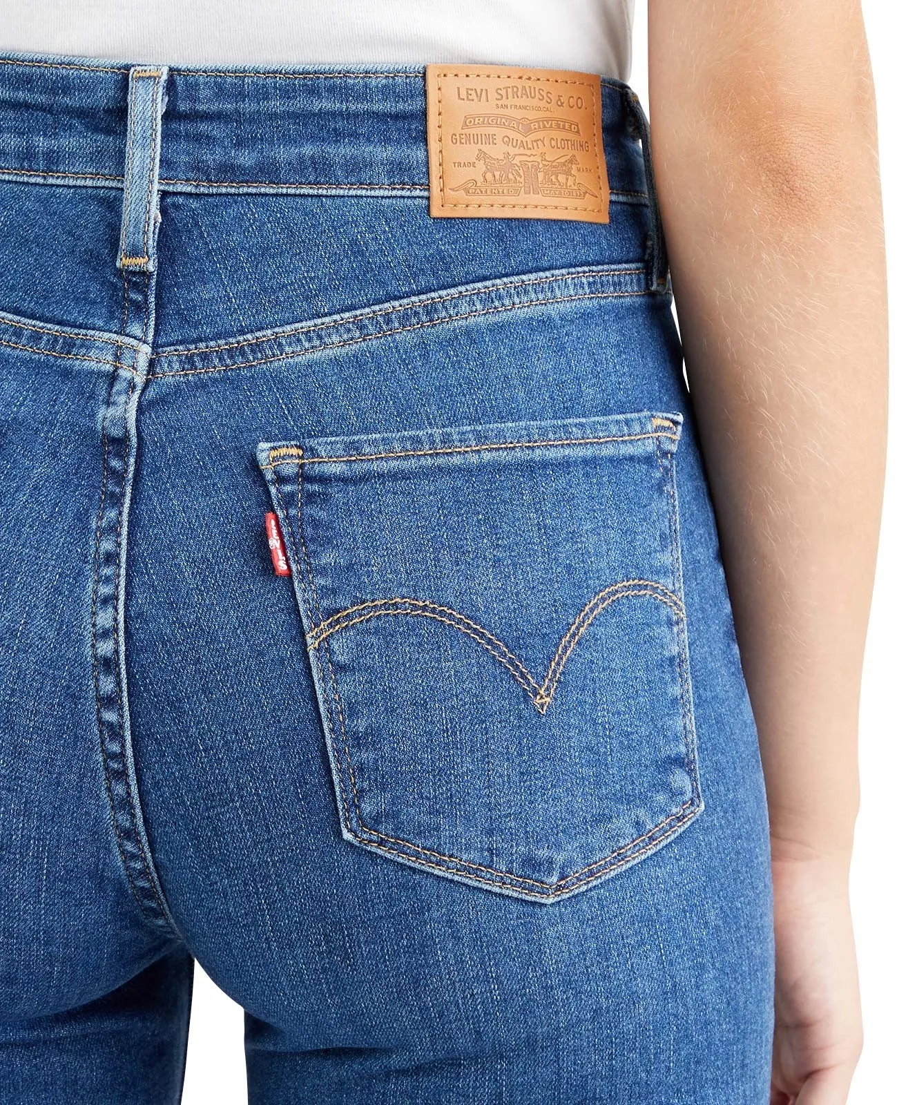 Damen Jeans 721 High Rise Skinny von Levis in Good Afternoon