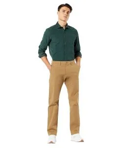 Dockers Chino Hose im Straight Fit aus flexiblem Twill