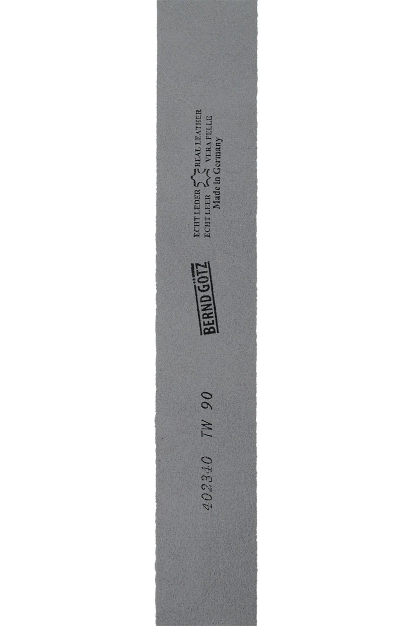 Damen Gürtel 4cm Nappaledergürtel von Bernd Götz in Weiß