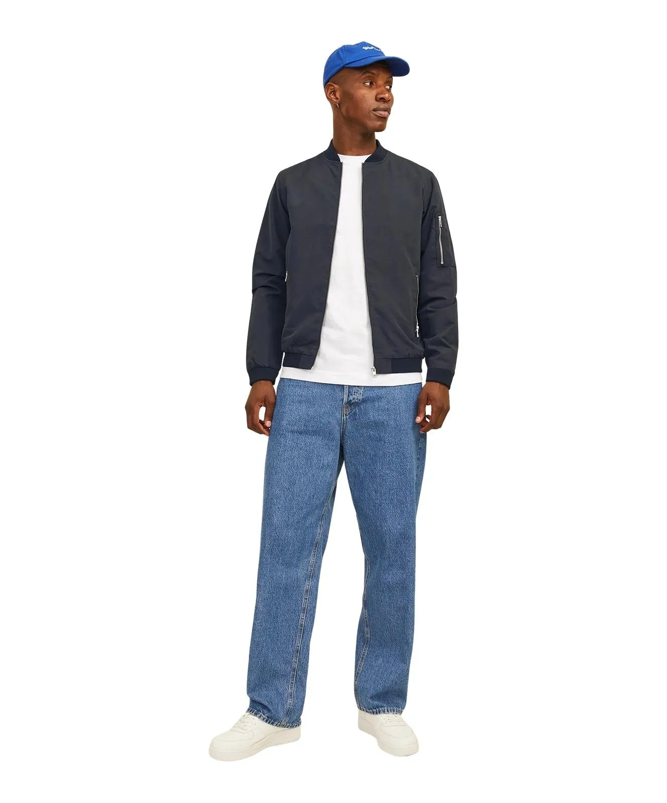 Herren Jacke Rush Bomber von Jack & Jones in Black