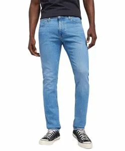Lee Luke Jeans Slim Fit in hellblauer Waschung