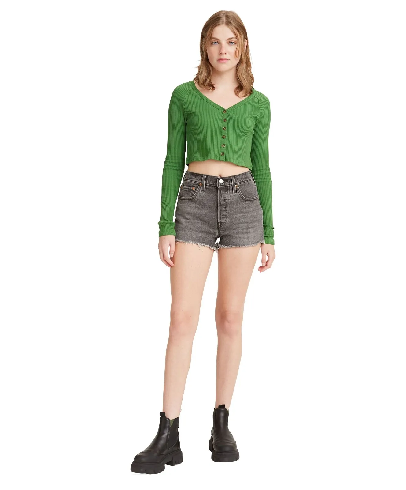 Damen Jeans 501 Original Short von Levis in Mesa Cabo